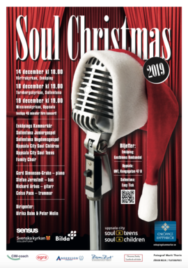 Soul Christmas 2019. Formgivare: Jörgen Melin. Soul Christmas 2019. Formgivare: Jörgen Melin.