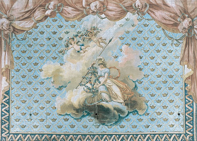 Ridån på Drottningholms Slottsteater Ridån på Drottningholms Slottsteater